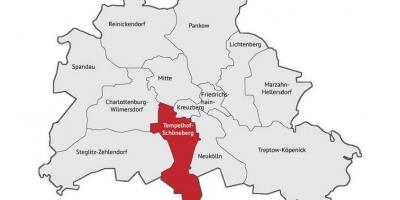 Mapa de berlin schoeneberg