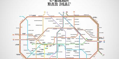 Los mejores bares de berlín mapa