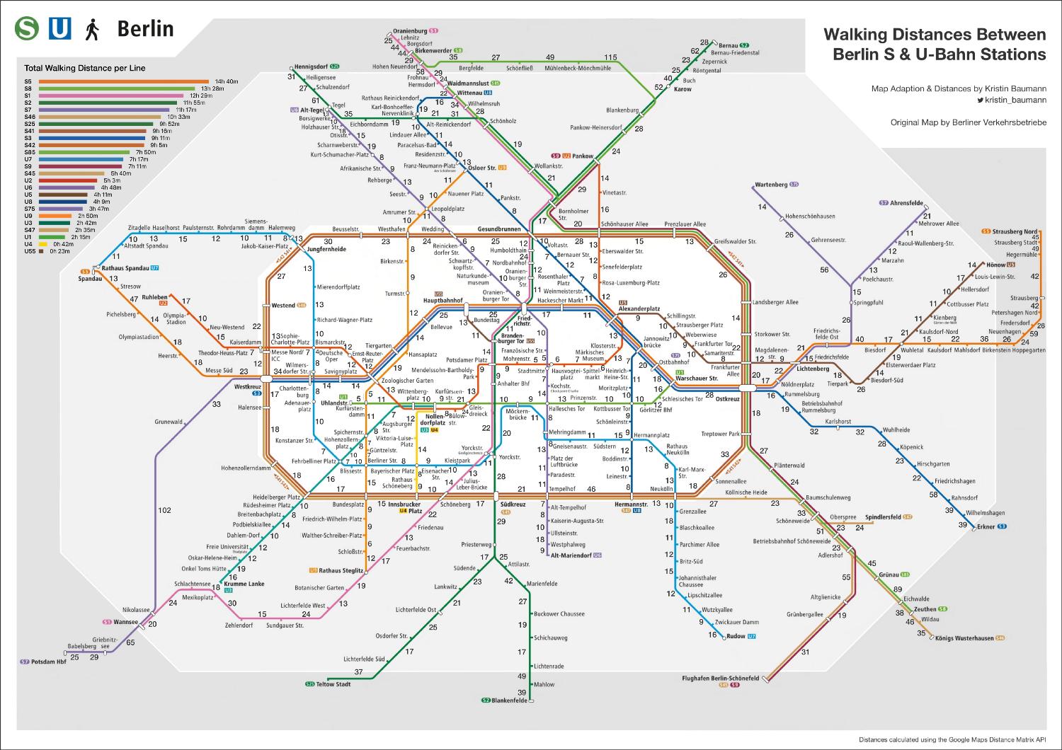 La ciudad de berlín mapa de transporte - sistema de transportes de Berlín mapa (Alemania)