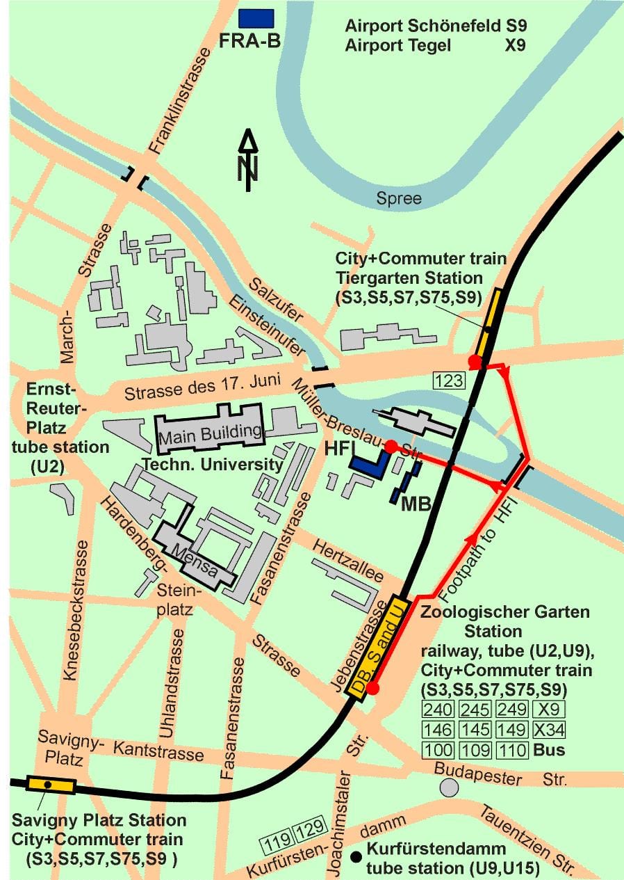 mapa de berlín estación de tren zoologischer garten