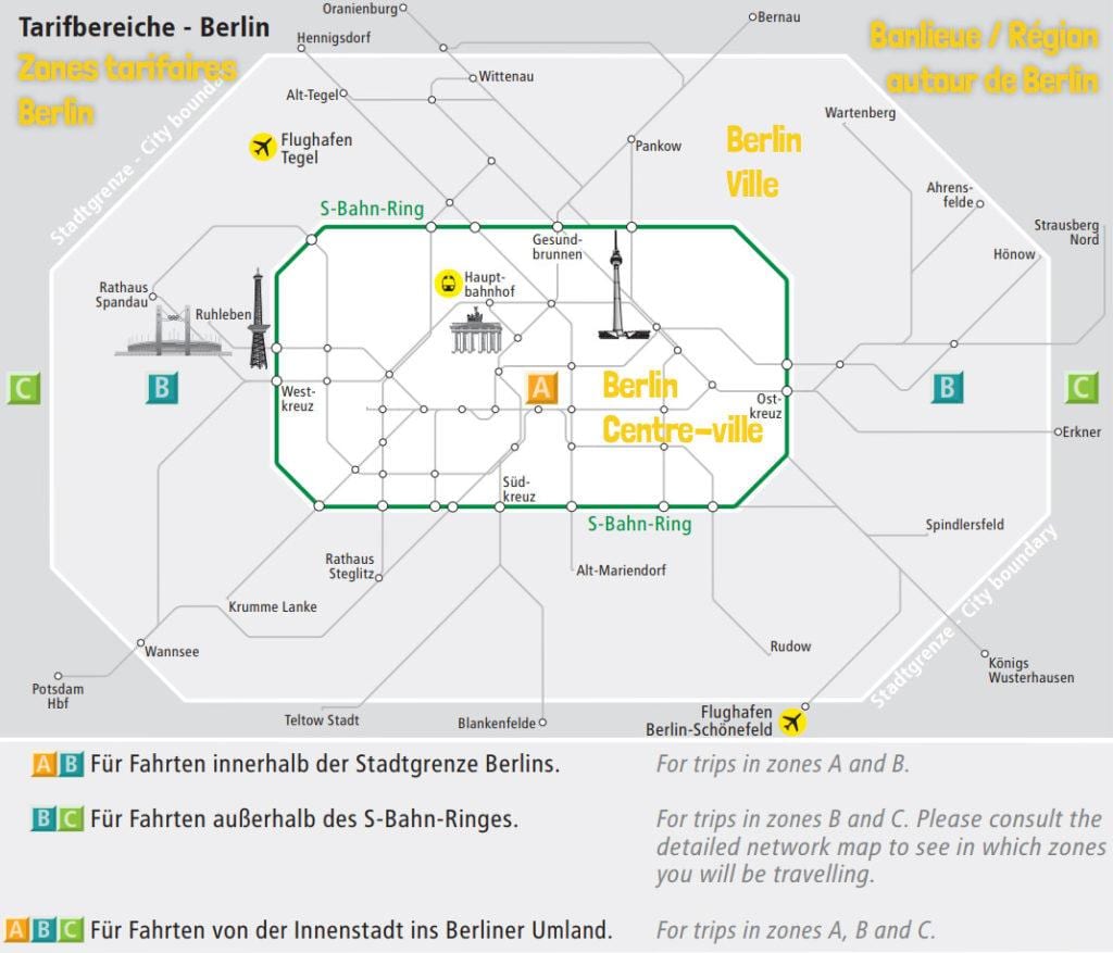 berlín abc mapa de la zona