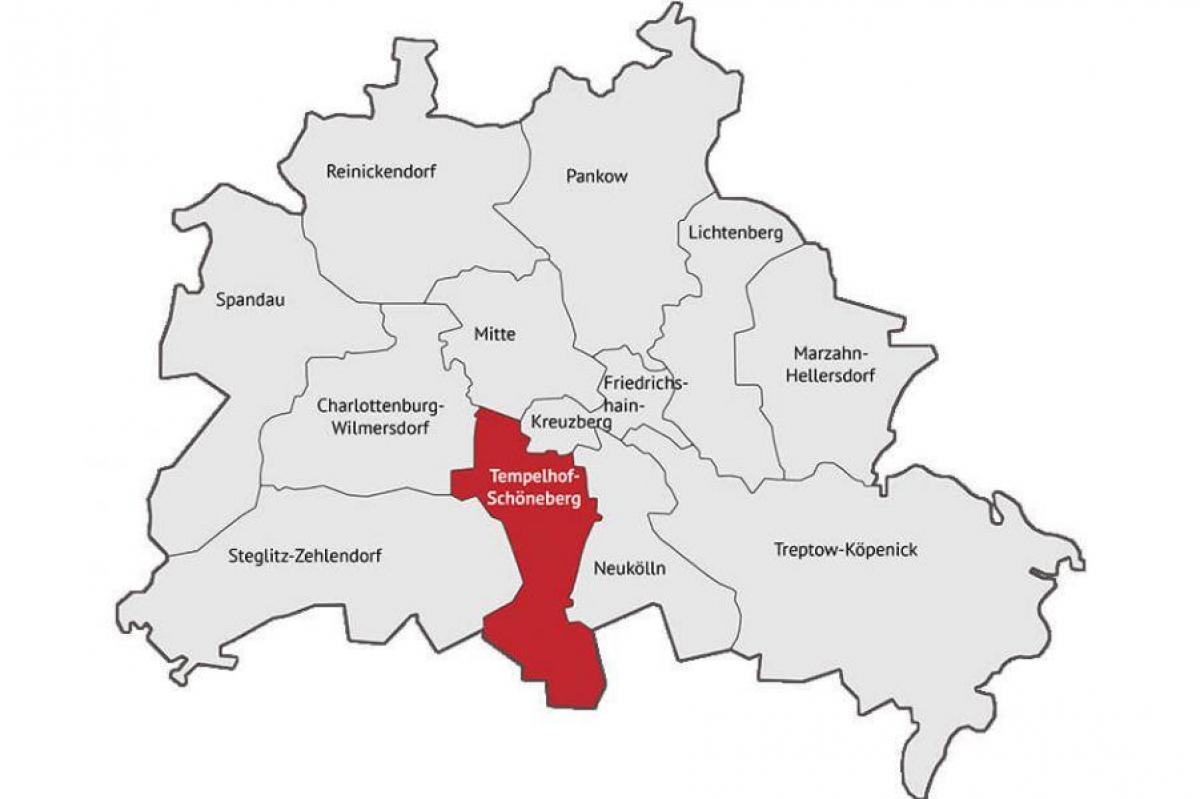 mapa de berlin schoeneberg