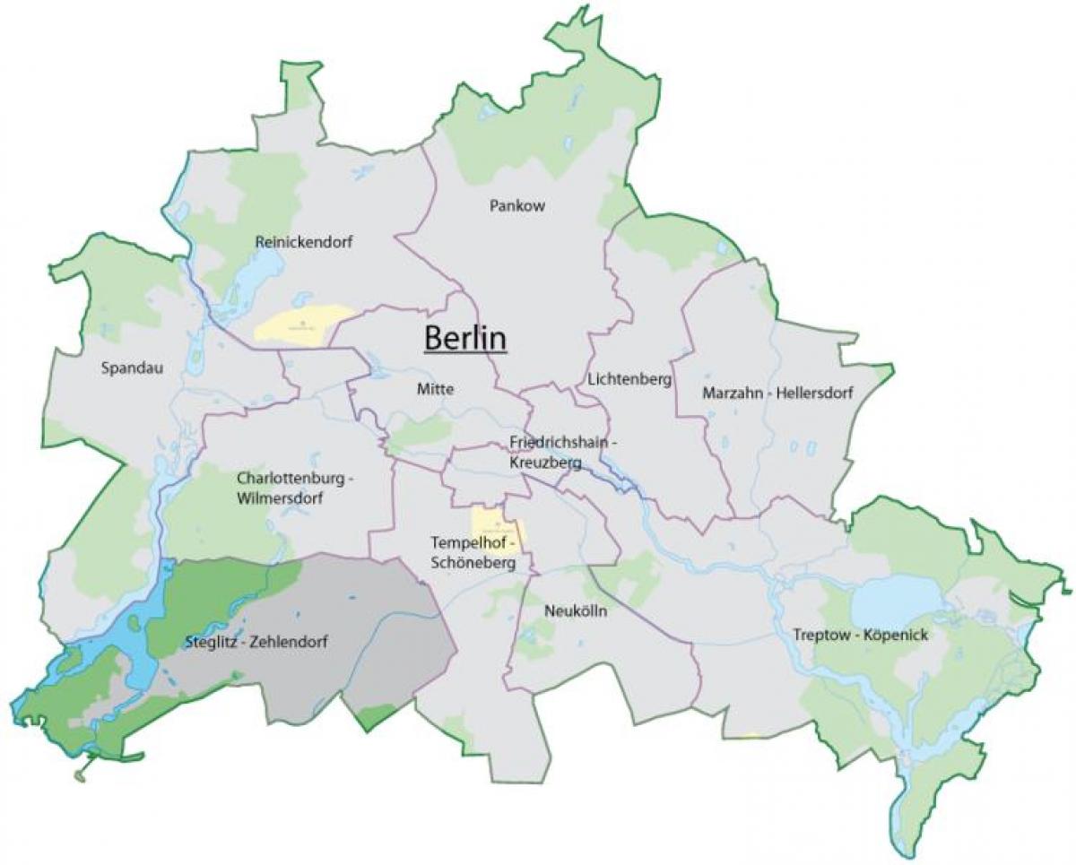 mapa de berlin steglitz