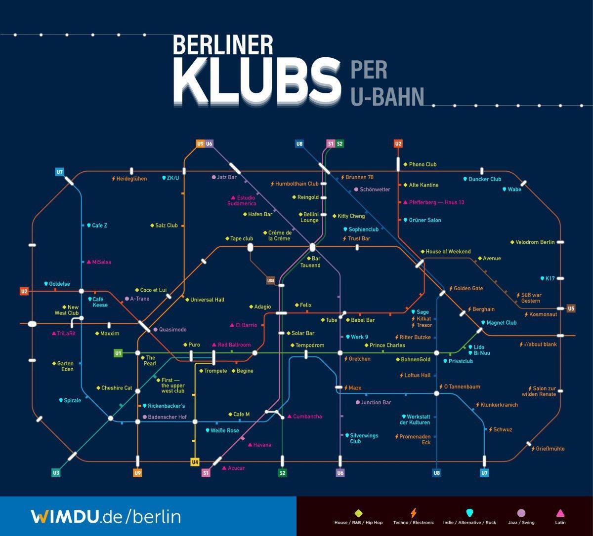 club mapa de berlín