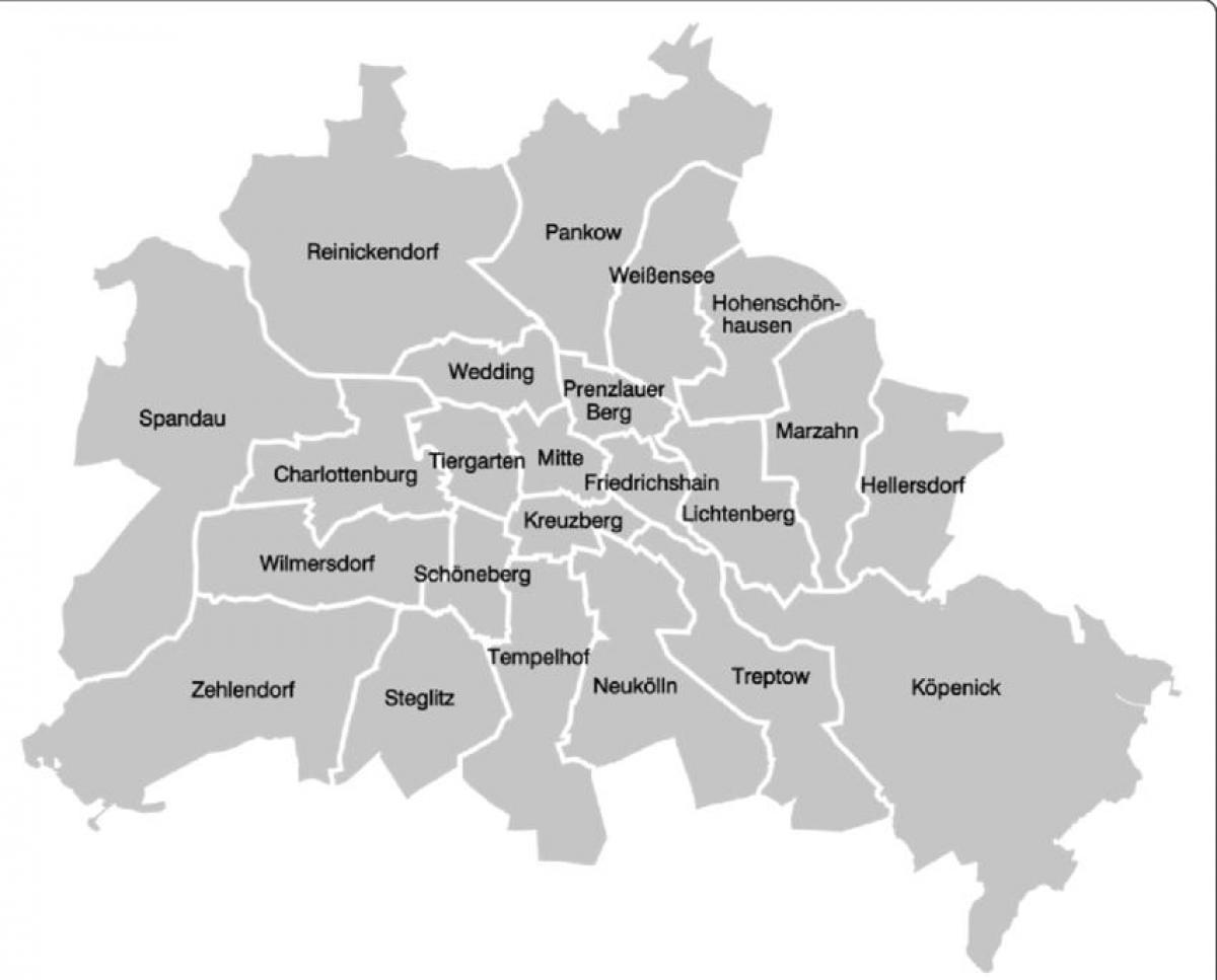berlín barrios mapa