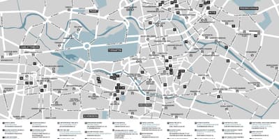 Mapa de berlín galería