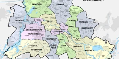 Miet mapa de berlín