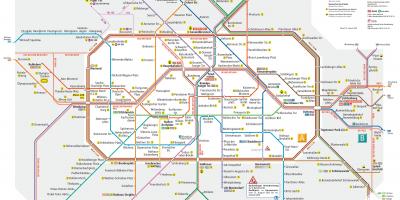 Mapa de berlín u-bahn