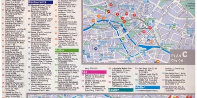 Berlín gay mapa de la zona
